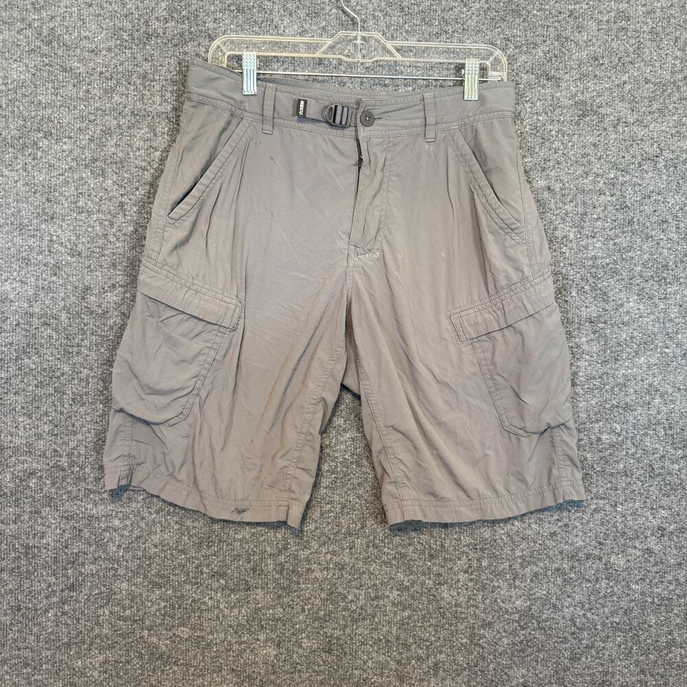 REI Shorts Mens‎ 30 Gray Cargo Pockets Performance Stretch Outdoors Casual